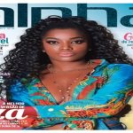 Cantora_Iza_estampa_capa_da_nova_Revista_Alpha_Fitness