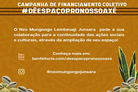 DeEspaoProNossoAx_Nzo_Mungongo_Lembeuaji_Junsara_lana_seu_primeiro_financiamento_coletivo_nas_redes