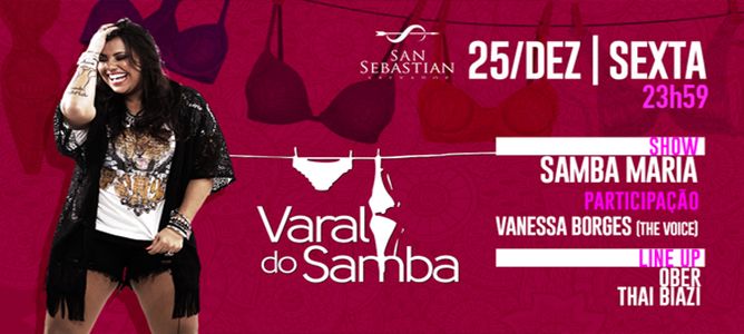 Varal do Samba com Grupo Samba de Maria