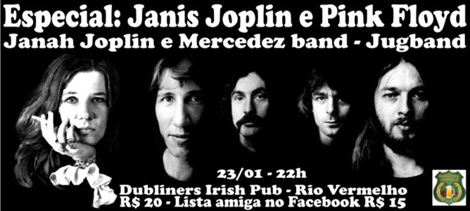 Jonis Joplin e Pink Floyd – Tributo Especial