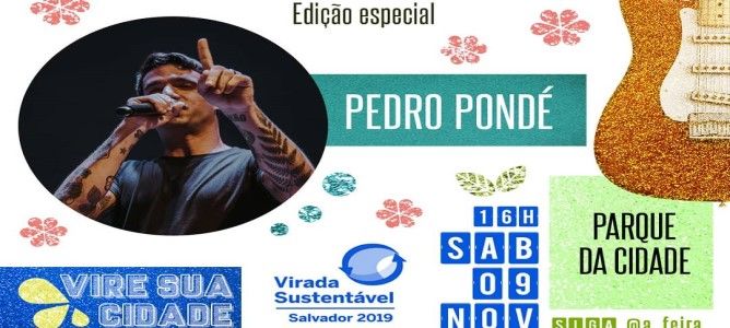 Feira da Cidade apresenta Pedro Pondé