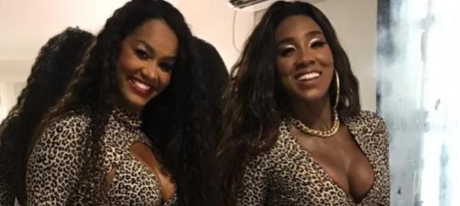 Live especial de dança com as dançarinas do Parangolé Tinna Vianna e Tina Oliveira.