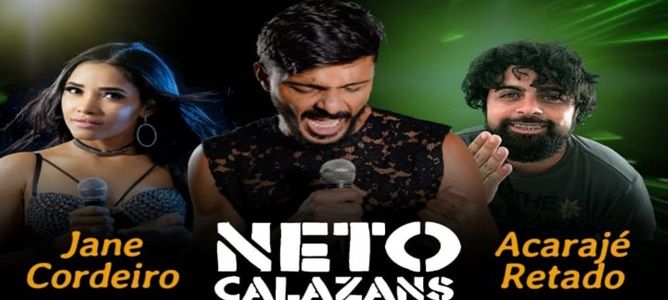 Domingão Vip com Neto Calazans e Convidados: Jane Cordeiro e Acarajé Retado