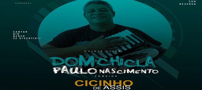 Dom Chicla e Paulo Nascimento convidam Cicinho de Assis
