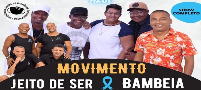 Encontro Novembro Azul com movimento, Jeito de Ser e Bambeia