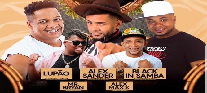 Sexta do Agito com Lupão, Alex Sander, Black In Samba, Mr Bryan, e Alex Maxx