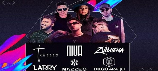 Festa Vibes com Tchello, Niva, ZVilhena, Larry, Mazzeo e Diego Araújo