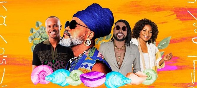 Enxaguada de Yemanjá 2023 com Carlinhos Brown no comando, e participações de Thiaguinho Jau, Margareth Menezes e Timbaladies.