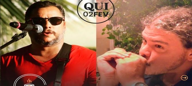 Café com Música em Quinta de Blues com Lula Magalhães e Brenosky