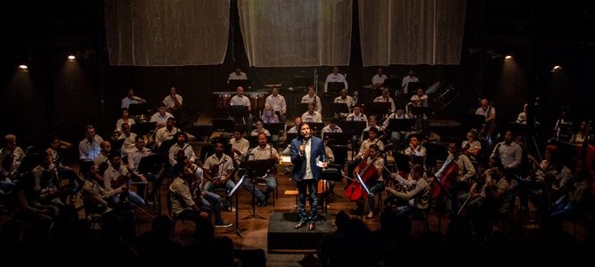 OSBA no VILA com a Orquestra Sinfônica na Bahia, Regente: maestro Carlos Prazeres
