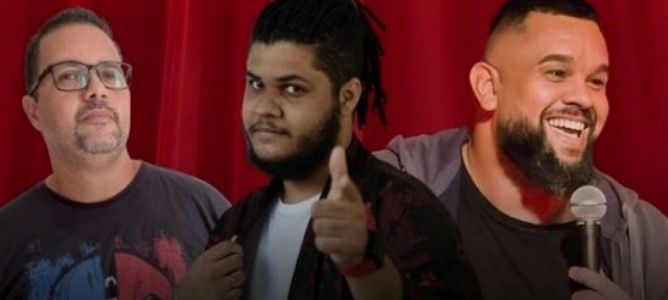 Komédiokê – Stand-Up Comedy com Fábio Lacerda, Victor Fadigas,Victorius Ogro e Guga Walla. Participaçao. Wilson Comedy