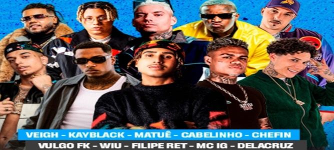 Festival Hit 2024. 3ª edição com Filipe Ret, Matuê, Cabelinho, Veigh, Mc IG, Kayblack, Vulgo Fk, Delacruz, Wiu, Chefin e Italo Melo.