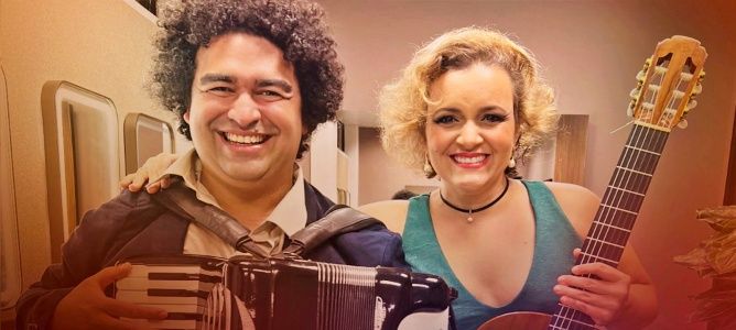 Gel Barbosa e Jana Vasconcellos