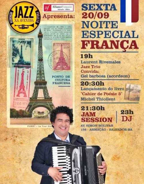 Jazz na Avenida apresenta Noite Especial França