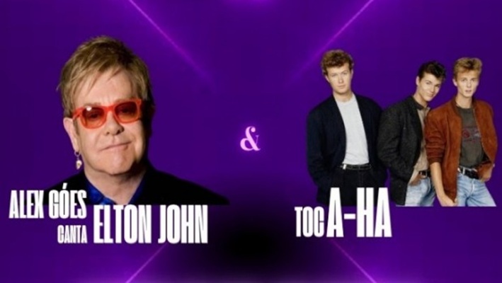 Alex Góes canta Elton John e A-ha