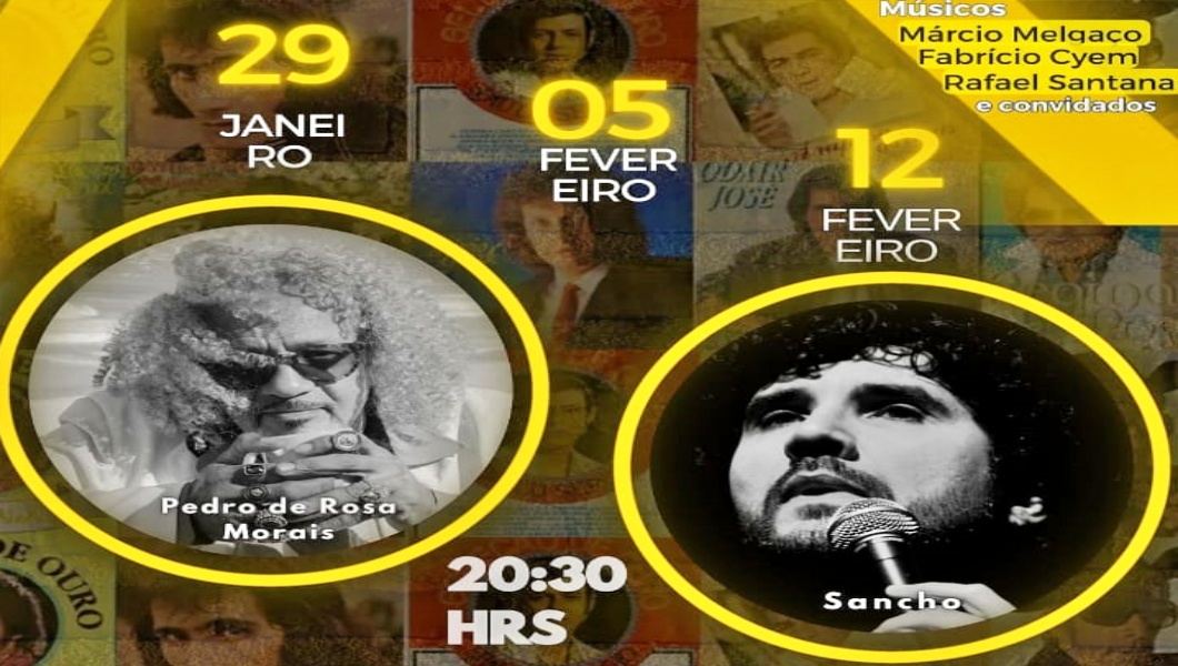 Parada Popular – Tributo a Música Brega com Pedro de Rosa Morais e Sancho