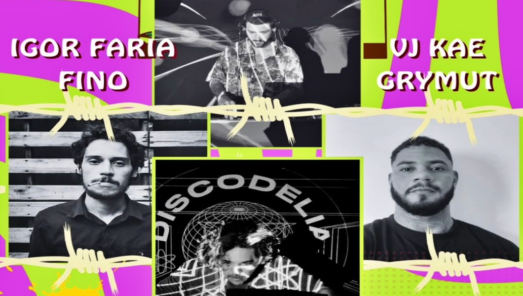 Trance Paradise com DJs Igor Faria, Fino, VJ Kae e Grymut