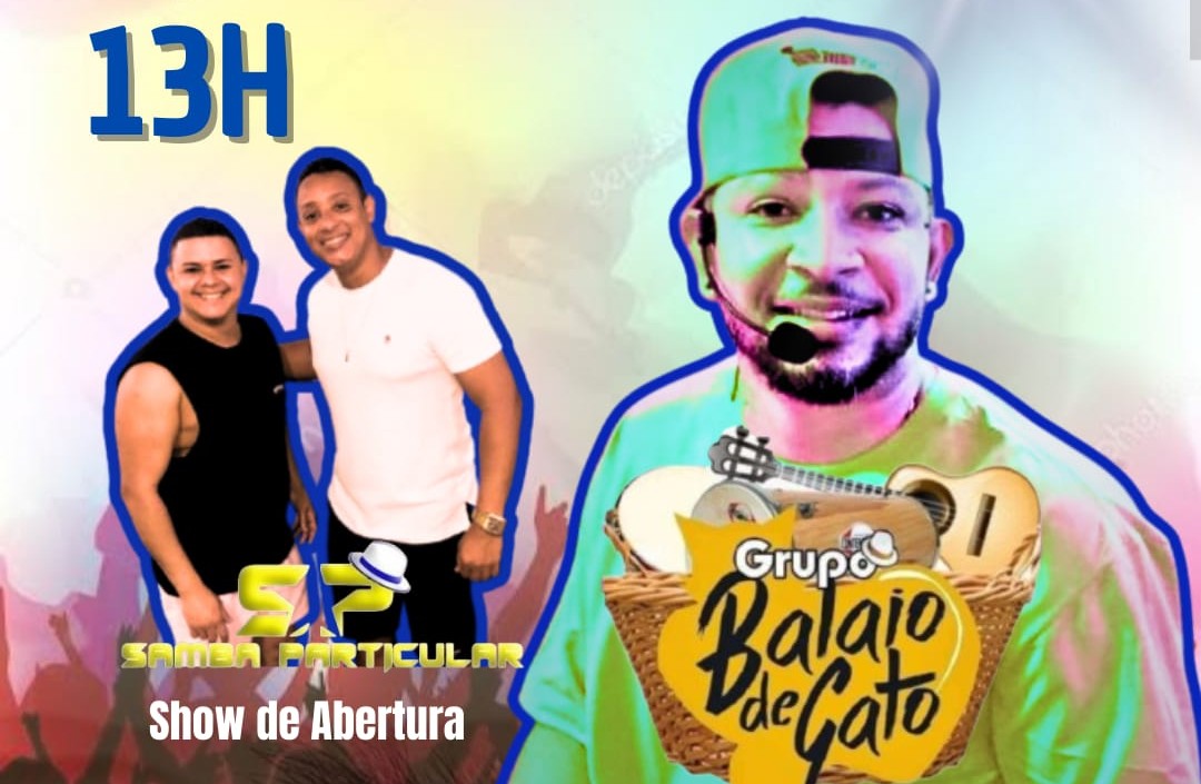Samba na Feira com Balaio de Gato. Abertura Samba Particular