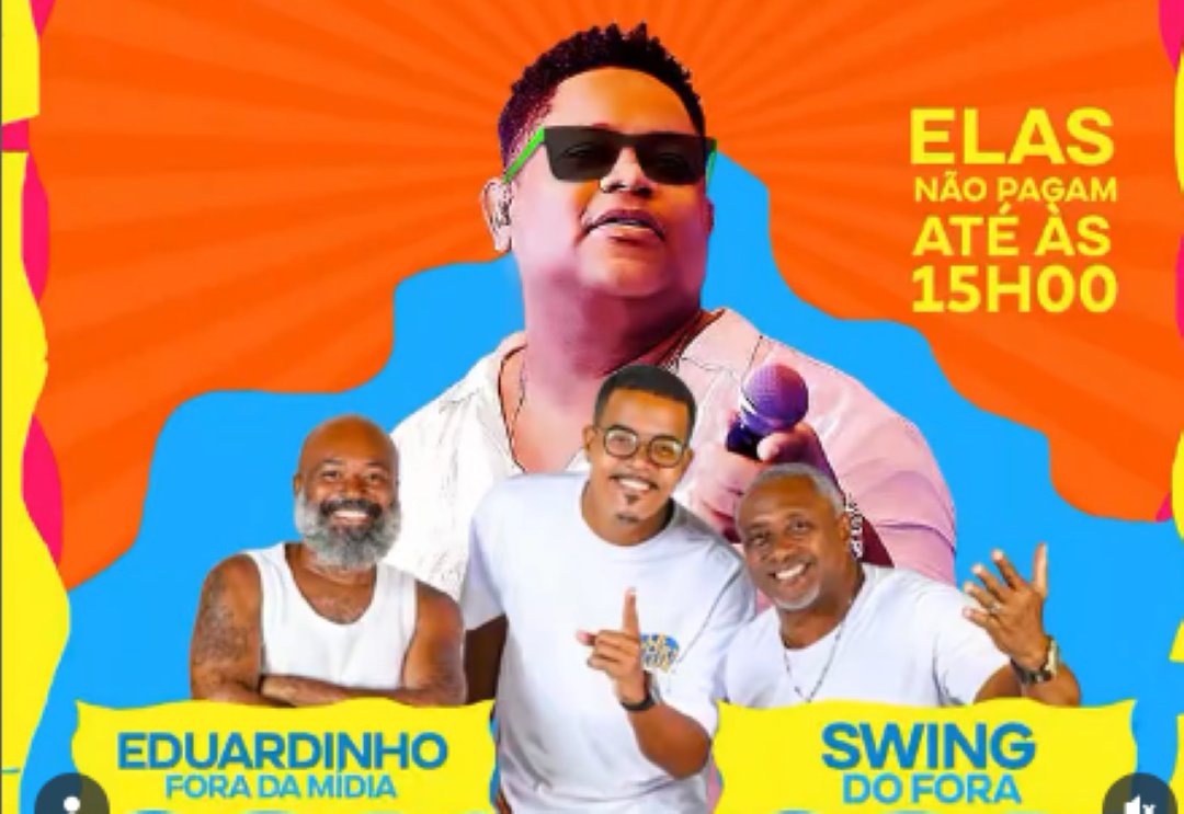 Eduardinho FM e Swing do Fora no Samba da Feira