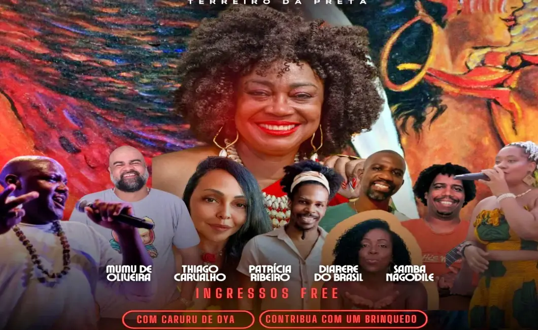 Samba das Yabás com Terreiro da Preta, Mumu de Oliveira, Thiago Carvalho, Patrícia Ribeiro, Diarerê do Brasil e Samba NAgodilê,