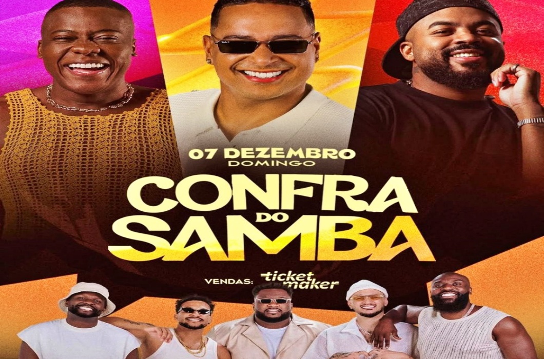 Confra do Samba com Xanddy Harmonia, Escandurras, Benzadeus e Diggo